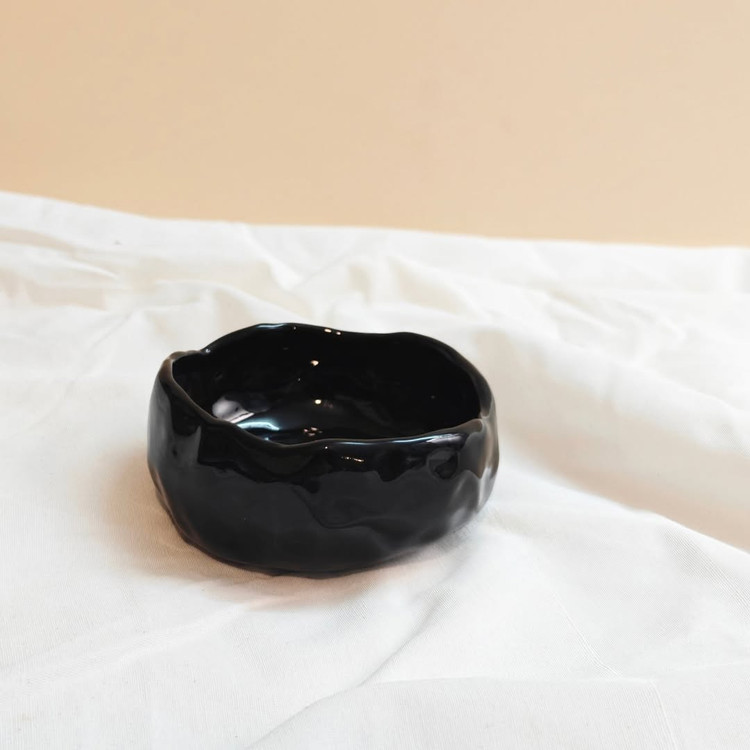 کاسه سرامیکی دستساز مدل پینچ از ناب سرامیک