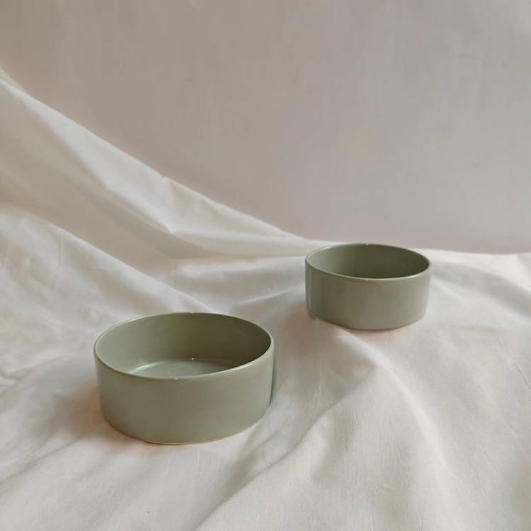 کاسه سرامیکی قطر 14 و 11 سانتیمتر