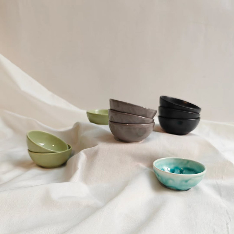 کاسه سرامیکی مدل ژاپنی قطر ۷ سانتیمتر