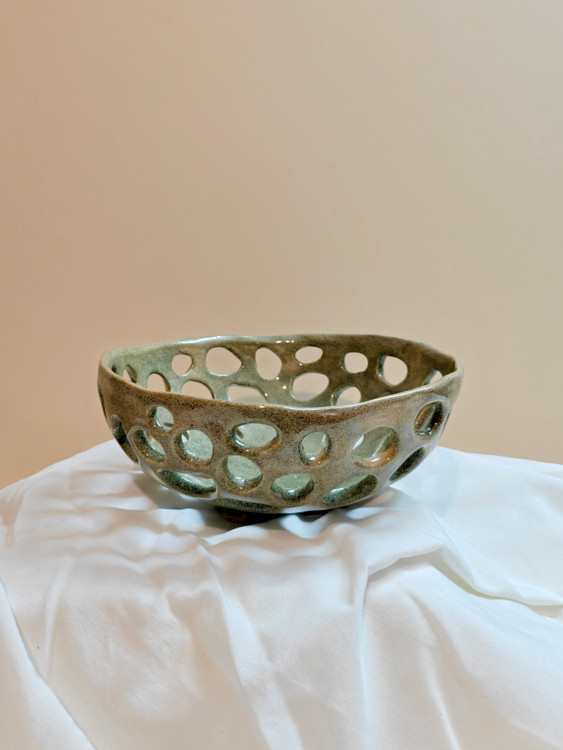 ظرف سرامیکیم شبک و میوه خوری خاص از ناب سرامیک