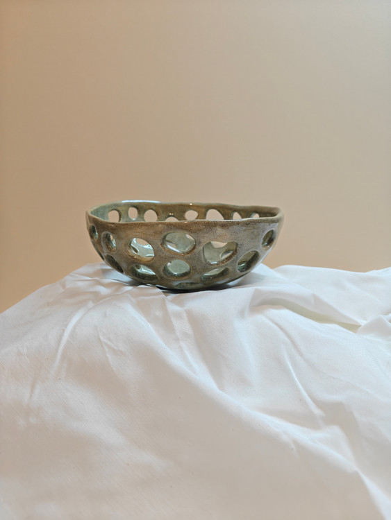 میوه خوری خاص با رنگ سبز خاص ار ناب سرامیک