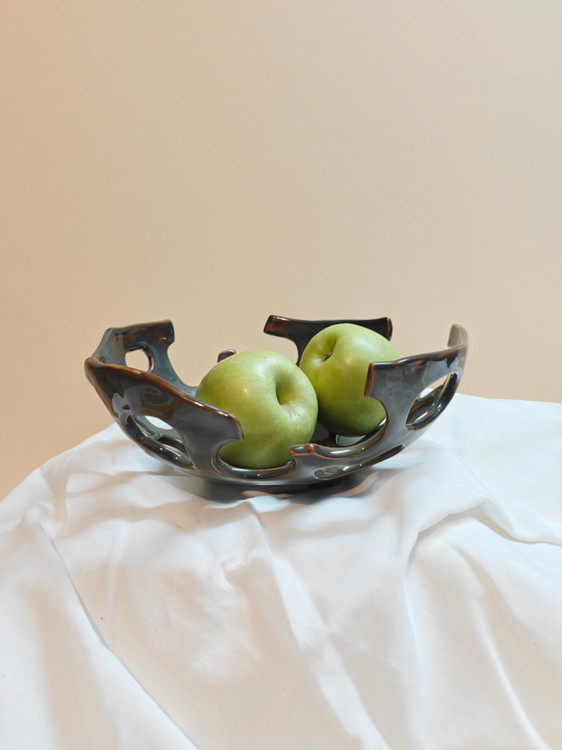 ظرف پذیرایی میوه خوری جنس سرامیکی