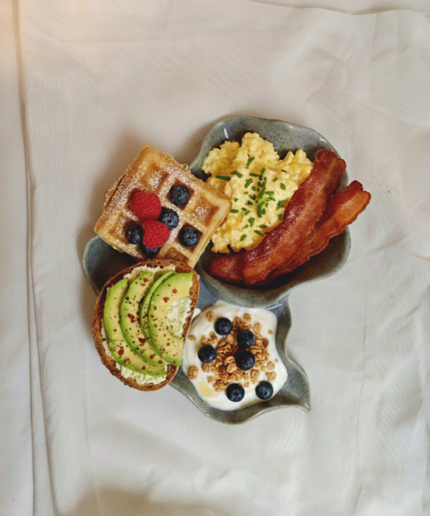 ظرف صبحانه خاص و دستساز و مدرن از ناب سرامیک