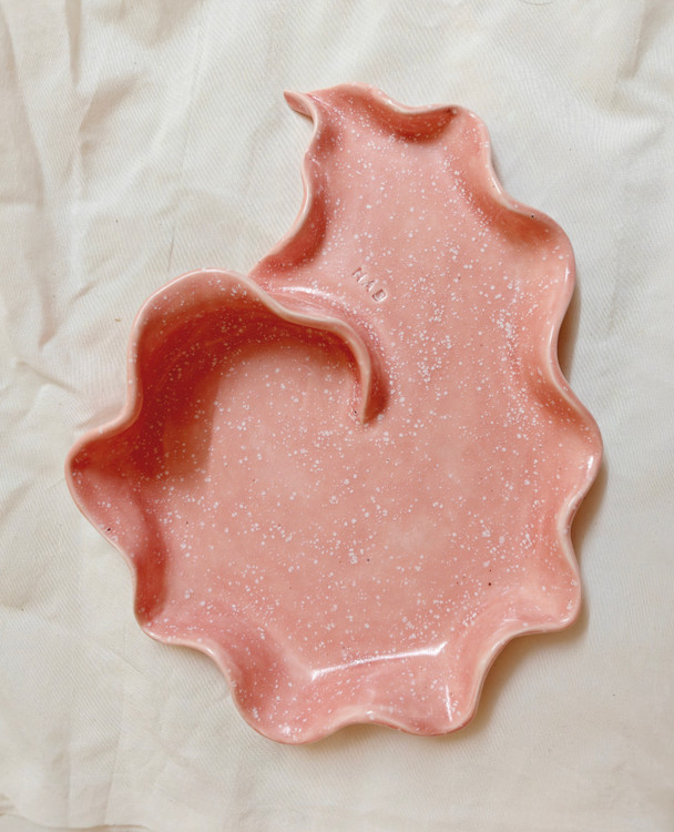 ظرف سرو صبحانه سرامیکی دستساز خاص و منحصر به فرد از ناب سرامیک