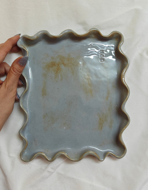 خرید ظرف پذیرایی شیرینی خوری دست ساز