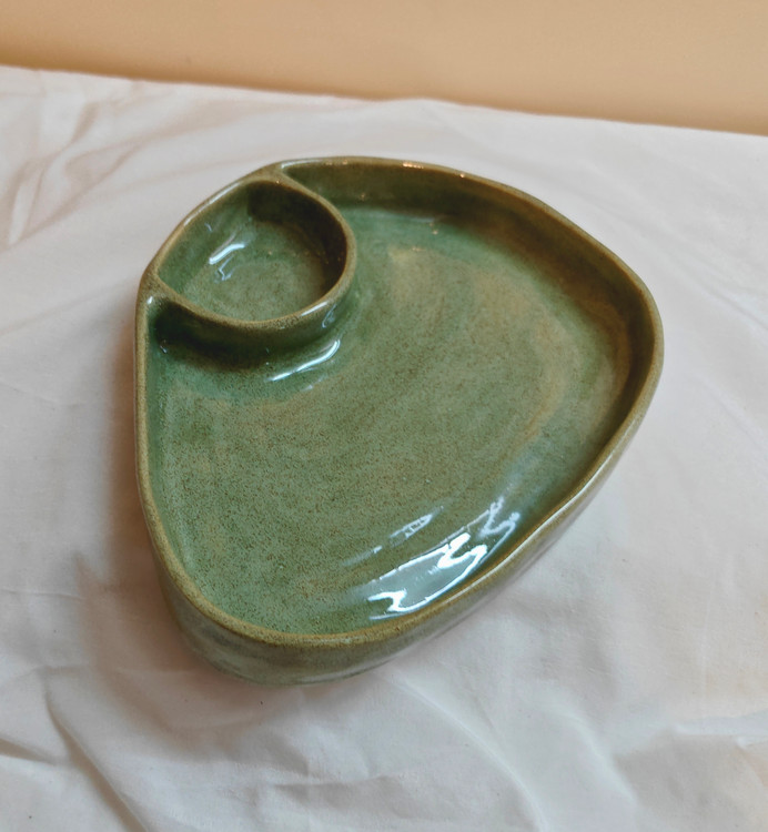 ظرف مزه خوری سرامیکی مدل دست ساز