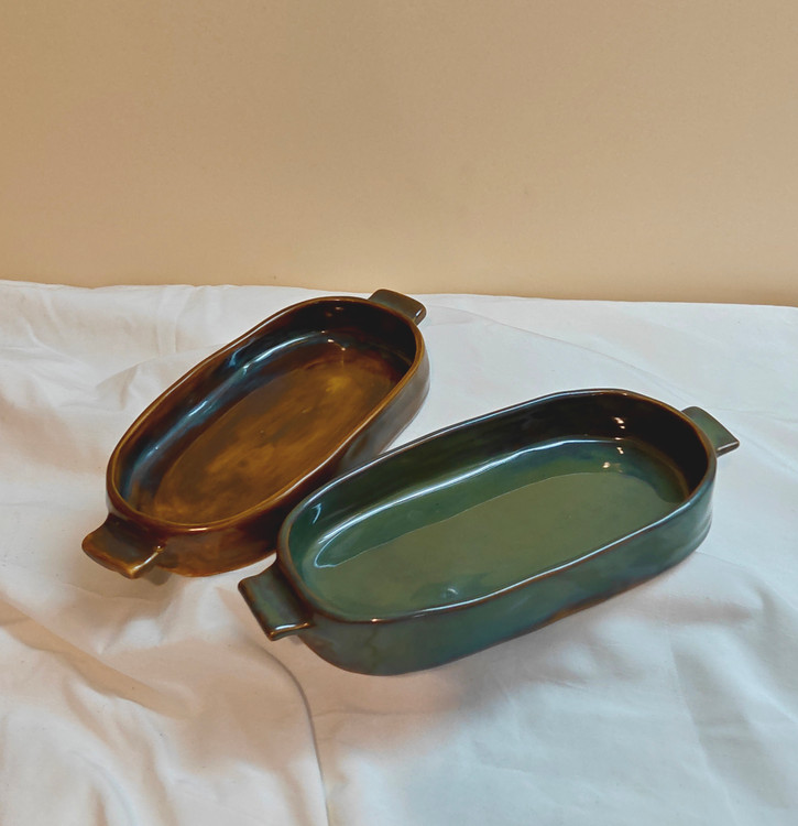 ظرف پذیرایی سرامیکی ستساز لعاب براق