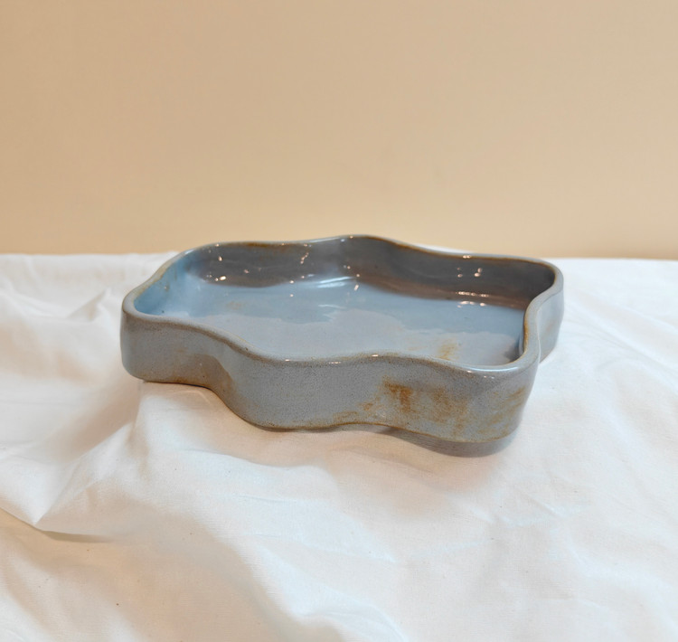 ظرف سرو تنقلات دستساز و جنس سرامیک از ناب سرامیک