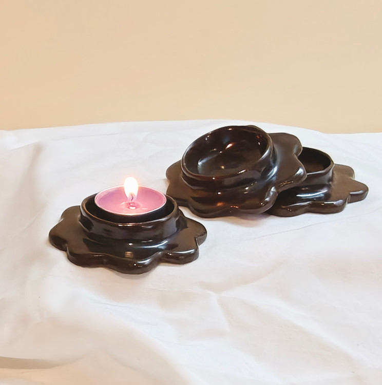 جاشمعی سرامیکی دستساز از ناب سرامیک