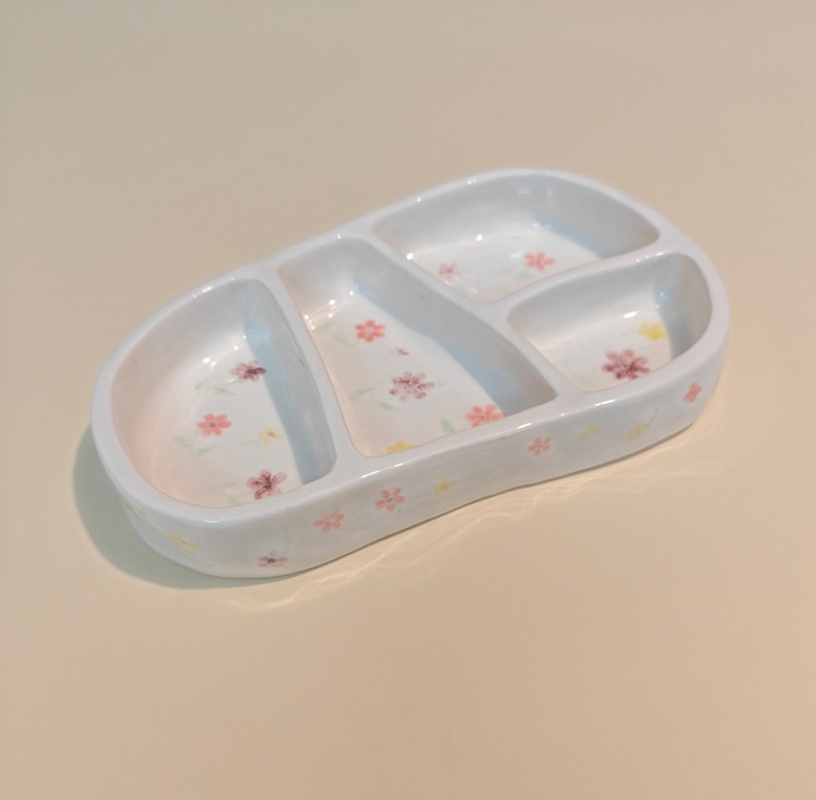 ظرف اردوخوری سرامیکی و دست ساز